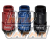 Kyo-Ei Kics Leggdura Racing Shell Type Lock & Lug Nut Set RL54 2pc - Red M14 X P1.5