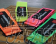 HPI 6-Point Competition Gear Racing Harness Seat Belt - Fluorescent Pink