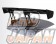 VOLTEX GT Wing Type 1 - 1500X245mm Wet Carbon Type-A End Plate Standard Trunk Base Clear Coat 