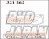 Dixcel High Performance Street & Circuit Brake Pads Set ES Type Front - GTO Z15A Z16A Fairlady Z Z32 Silvia S14 S15 Skyline R32 R33 R34 GT-R BNR32