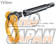 Okuyama Carbing Flip-up Front Towing Hook Yellow - GR Corolla GZEA14H