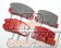 ACRE Dripa Brake Pads - Rear