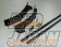 JUN Auto Front Under Diffuser FRP - Universal Type