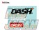 Okuyama Dash Logo Sticker - L Size White