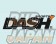 Okuyama Dash Logo Sticker - L Size White