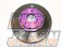 Biot Two Piece Front Brake Rotor Set Purple Bell Housing - JZA80