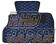 KARO Sisal Floor Mat Set Blue Black - CT9A EVO VII