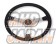 NARDI Classic Steering Wheel Smooth Leather - 360mm Polished Spoke