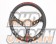 Car Make T&E Vertex 7 Star Steering Wheel - Deep Type