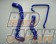 Samco Radiator Coolant Hose Kit Blue - CPV35