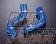 Samco Radiator Coolant Hose Kit Blue - SG5 SG9