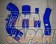 Samco Turbo Hose Kit Blue - SW20 MR-2 Type Kouki