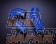 Samco Turbo Hose Kit Blue - S14 Silvia