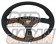 ATC Sprint Flat Model Steering Wheel - 350mm Blue