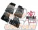 BRIDE Front and Rear Floor Mat Set - S13 180SX
