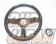 KEY`S Racing Steering Wheel DRIFT Type - 345mm Leather
