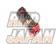 KYO-EI KICS Racing Gear Racing Composite R40 iCONIX Lock & Nut Set Black Body - Red Cap M12 x P1.25