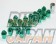 Kyo-Ei Leggdura Racing Lug Nuts and Adapter Set 20pcs - Light Green M12xP1.5