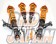 Aragosta Coilover Suspension Type-S Rubber Upper Mounts - Z33
