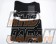Kansai Service Floor Mat Set Front and Rear Black Stitch - GDB