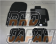 Kansai Service Floor Mat Set Front and Rear Red Stitch - Levorg VM4 VMG WRX S4 WRX STi VAB
