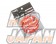 TOM'S High Octane Gas Cap Fuel Sticker - Red