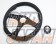 MOMO Fighter Evo Leather Steering Wheel 350mm - Black
