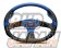 MOMO Commando 2 Steering Wheel 350mm - Blue