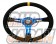 MOMO MOD.08 Steering Wheel 350mm - Blue Suede
