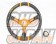 MOMO Drifting Steering Wheel 330mm - Orange