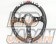 326 Power Steering Wheel Rally Quick King - Titanium Gradation Color Titanium Steering Collar Bolt
