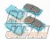 Project Mu Rear Brake Pads Type HC+R3 Brembo - Lancer Evolution CP9A CT9A CT9W