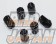 SSR Light Weight Wheel Lock & Nut Set Black 20pcs - M12x1.25