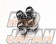 S.W.K. Suzuki Works Kurume Heptagon Nut Racing Lock Nut Set 20pc - M12x1.25 Black