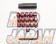 Monster Sport Heptagon Wheel Nut Set Type-2 16pcs - Red Alumite Cap M12xP1.25