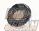 Weds Center Cap Kranze Cerberus III Series - Chrome Hairline Black