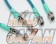 Project Mu Teflon Brake Line Stainless Fittings Green - Z32
