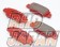 AutoExe Street Sports Brake Pad Set Rear - KF2P KF5P KE#AW KE#FW KEEFW