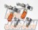 Super Now Super Cutting Tie Rod End Set Orange 3Way Pillow Ball - S14 HCR32