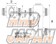 Kinokuni Inline Thermo Block Kit - NPT1/8 Thermostat Temperature Sensor AN10 Fittings