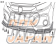Blitz Aero Speed R-Concept Front Lip Spoiler FRP OEM Color OBP - Civic FK7