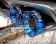 Rowen Premium01TR Exhaust Muffler System Heat Blue Titan Regular Spec Block Logo - WRX STi VAB