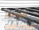 JAOS Flat Rack Option Parts Wind Deflector Type-A - Delica D:5 Hiace Jimny Land Cruiser / Prado