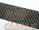 Hasepro Magical Carbon Pillar Standard Set Black Carbon Fiber - V93W V97W
