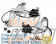 Maruha Motors Power Window Regulator Door Spring / Guide Rail Collar Assembly Set - Roadster NB6C NB8C
