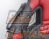 VENUS Jade Seat Belt Guide Recaro Seat SP-G RS-G TS-G SR-7 SR-7F Sportster - Black / Red Stitch