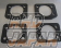 R's Racing Service Rear Camber Shim Kit - Colt Ralliart Ver.R Z27AG