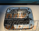 Roadhouse Fuel Lid Protector Full Stainless D:5 Mivec Logo - Delica D:5 CV1W CV2W CV4W CV5W