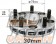 Kyo-Ei KICS Wide Tread Spacer & Hub Centric Ring 4H-100 M12X1.5 - 30mm 145x54