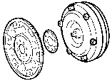 TORQUE CONVERTER, FRONT OIL PUMP & CHAIN (ATM) 